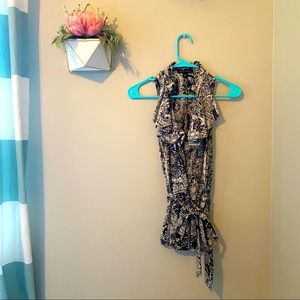 BANANA REPUBLIC | Silk wrap blouse | XS